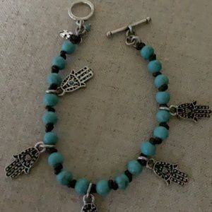Lucky Brand Hamsa bracelet!